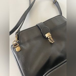 Vintage Leather Crossbody Purse/bag